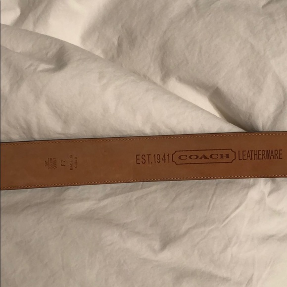 Coach Leather Belt - Picture 3 of 4